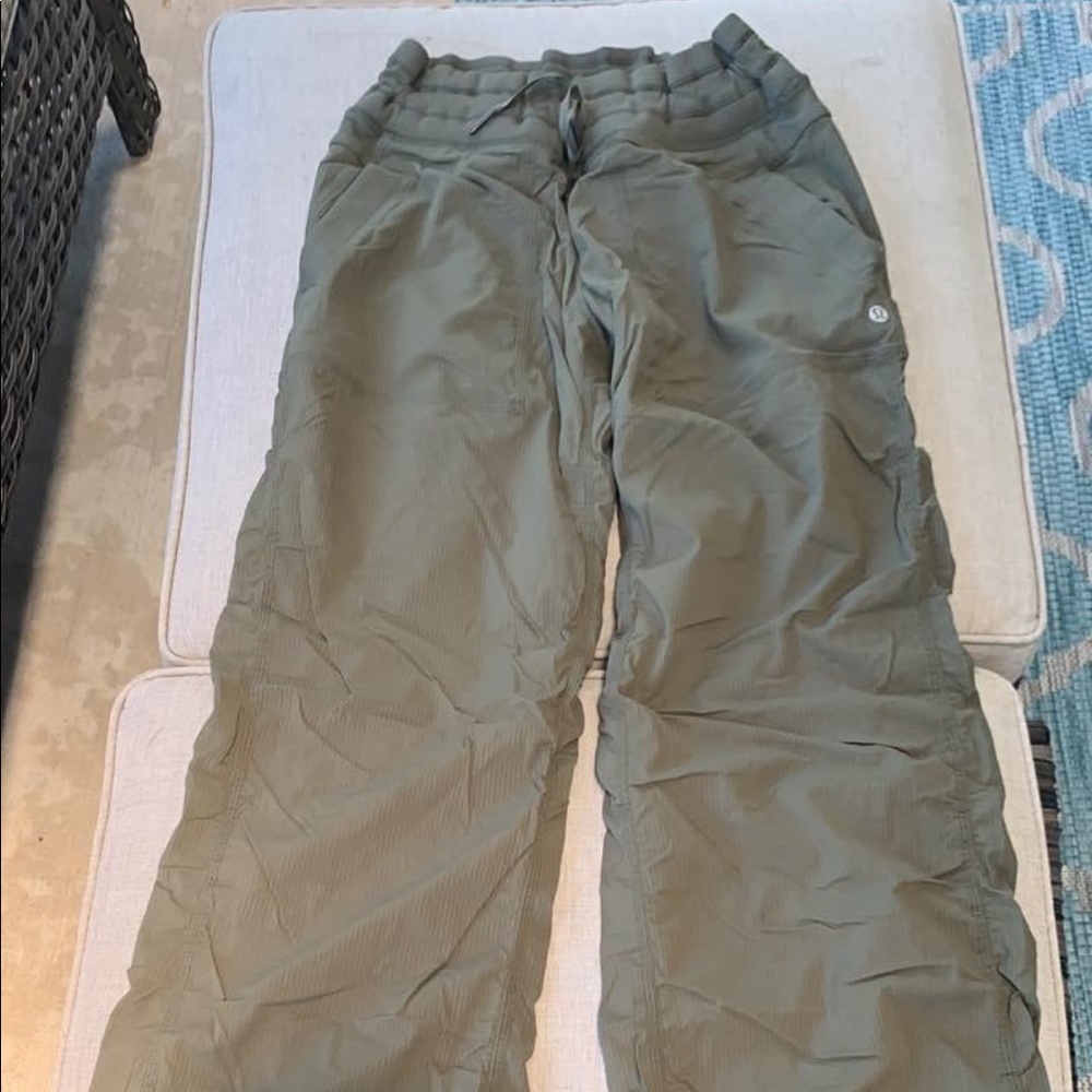 Lined lululemon studio pants